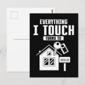 Best Real Estate Agent Briefkaart (Voorkant / Achterkant)