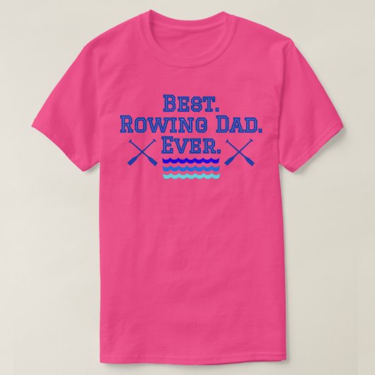 Best Rowing Pap T-shirt (Design voorkant)