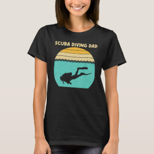 Best scuba diving for Dad Mannen Professional scub T-shirt