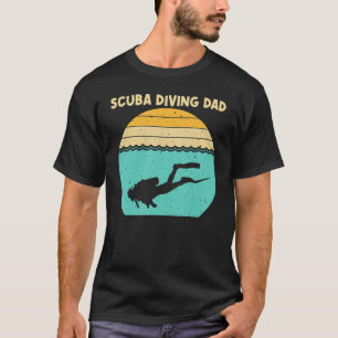 Best scuba diving for Dad Mannen Professional scub T-shirt