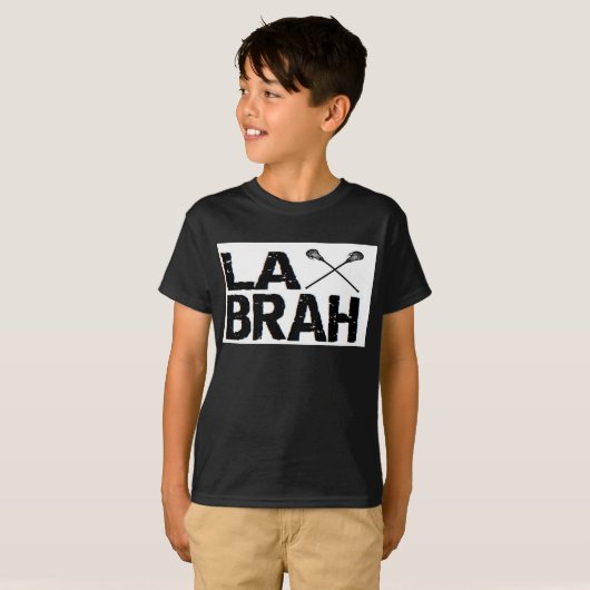 Best-seller de LAX BRAH de T-shirt de lacrosse (Devant entier)
