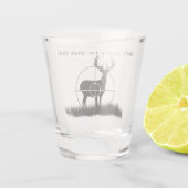 Best Shot of the Day Funny Hunting Shot Glas (Achterkant)