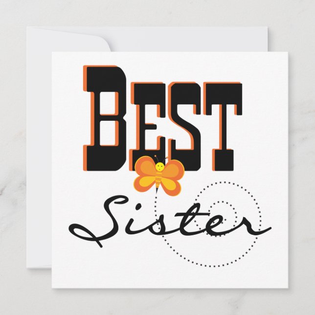 Best Sister Butterfly Gifts (Voorkant)
