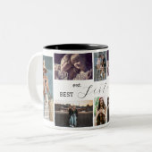 Best Sister Ever – 8 Photo Collage Mug (Devant gauche)