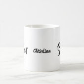 Best Sister Ever Simple White Mug (Centre)