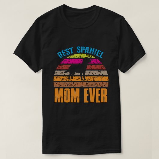 Best Spanjaard MOM EVER T-shirt (Design voorkant)