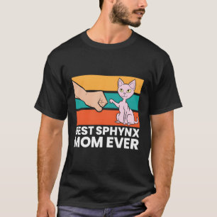 Best Sphynx Mam ooit Zwaar Kat Love Sphynx Cats T-shirt