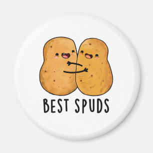Best Spuds Funny Best Buddies Potato Pun Magneet