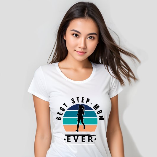 Best Step-Ma Ever Jogging T-shirt
