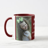 Best StepDad Happy Vaderdag 2 Photo Collage Mok (Links)