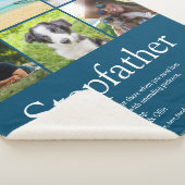 Best Stepfather, Stepdad Definition 6 Foto Blue Sherpa Deken (3/4)