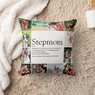 Best Stepmam Bonus Ma Definition 12 Photo Collage Kussen