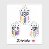 BEST STICKERS À PRIME USWNT 3X (Feuille)