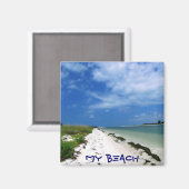 Best Sunny Beach Magnet Magneet (Voorkant / Achterkant)