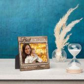 Best tante Ever Custom Photo Rustic Wood Fotoplaat (Insitu)