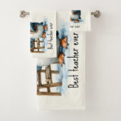 Best Teacher Ever Winter Penguin Design (En situation)