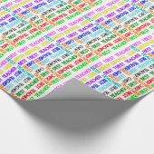 Best Teacher Gift Wrapping Paper Cadeaupapier (Hoek)