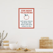 BEST TEACHERS poster (Cuisine)