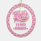 Best Team Mam Gift Ornament ter wereld (Links)
