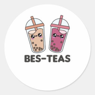 Best-Teas - Bubble Tea Kawaii Boba Tea Love Ronde Sticker