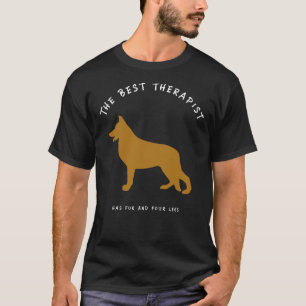 Best Therapist Items in variëteit van Duitse herde T-shirt