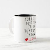 Best Thing I Found Online – Custom Name Mug (Devant gauche)