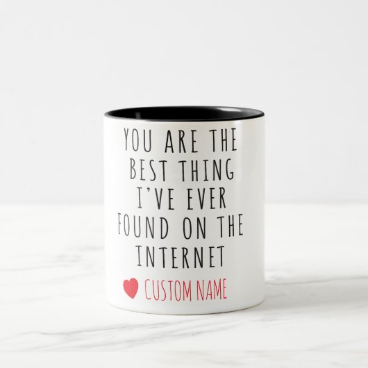 Best Thing I Found Online – Custom Name Mug (Centre)