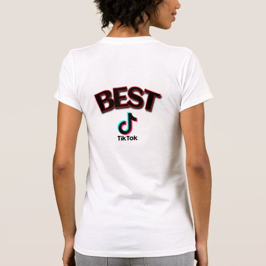 Best tiktok women T-Shirt (Achterkant)
