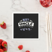 Best Uncle Ever Gift Idea Servet (Insitu)