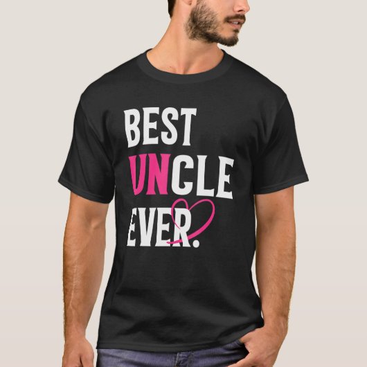 Best Uncle Ever Uncle Father's Day Mens T-shirt (Voorkant)
