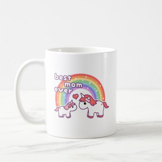 Best Unicorn Mam Ever Koffiemok (Links)
