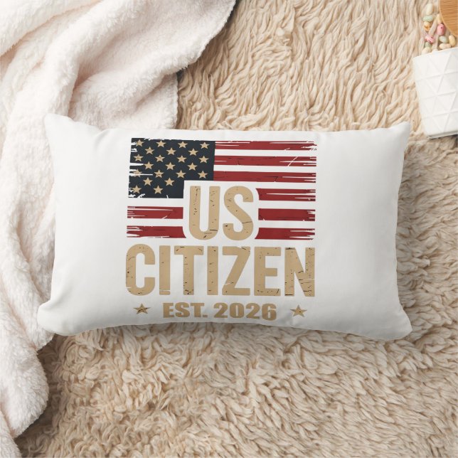 Best US Citizen Est. Conception Coussin patriotiqu (Couverture)