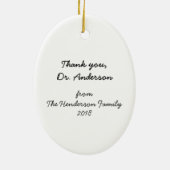 Best Veterinarian Ornament (Achterkant)