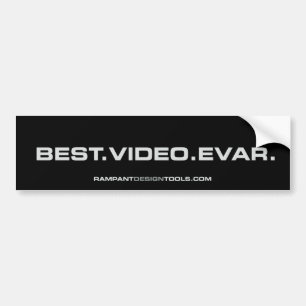 Best Video Evar - Rampant Bumpersticker