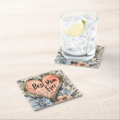 best vierkante kartonnen onderzetter (Insitu)