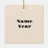 Best Weatherman Kerstversiering Keramisch Ornament (Achterkant)