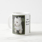Best West Highland Terrier Ever Mok (Voorkant links)