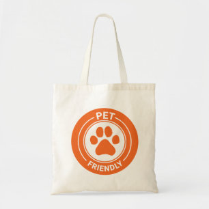Best Westie Pet Friendly Drawn Paw - Oranje Tote Bag