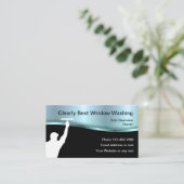 Best Window Washing Visitekaartje (Staand voorkant)