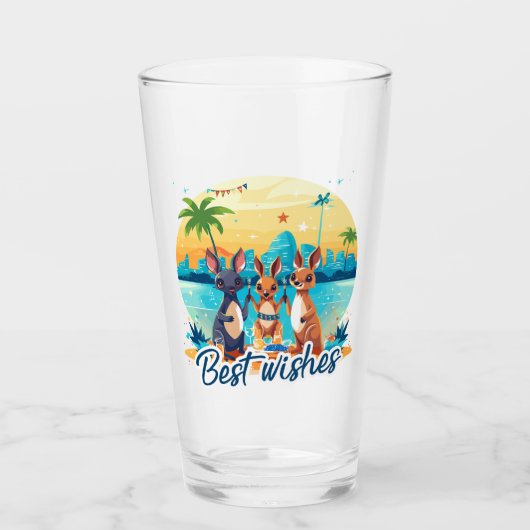 Best wishes too glas (Voorkant)