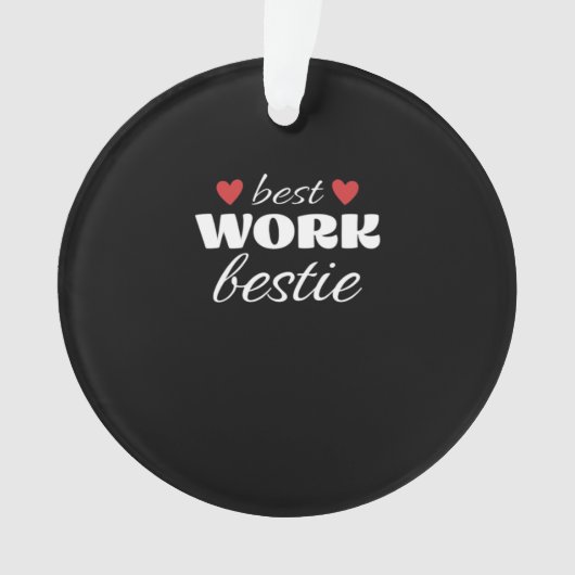 Best Work Bestie Classic Ornament (voorkant)