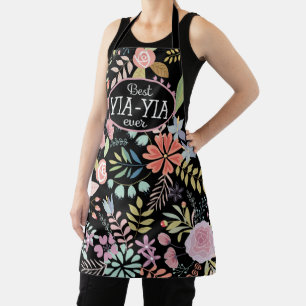 Best Yia Yia Ever Grandmoeder Apron Schort