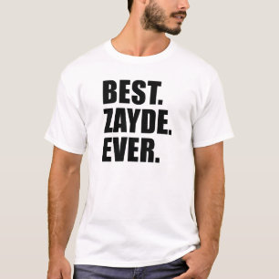 Best Zayde Ever Jewish grootvader T-shirt