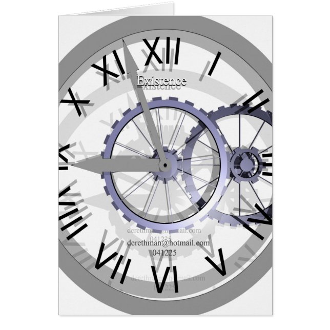 Bestaan III (kaart) (Voorkant)