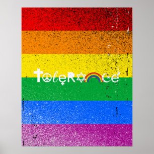 BESTAAN MET TOLERANTIE POSTER
