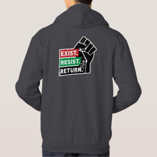 Bestaan, weerstaan, terugkeren hoodie
