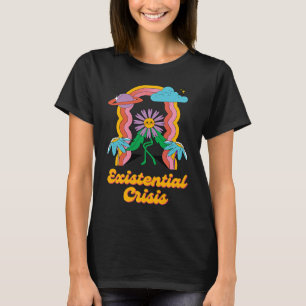 Bestaande crisis Retro Toon existentialism Philo T-shirt