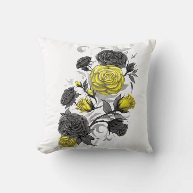 Bestaande Rozen Kussen (Voorkant)