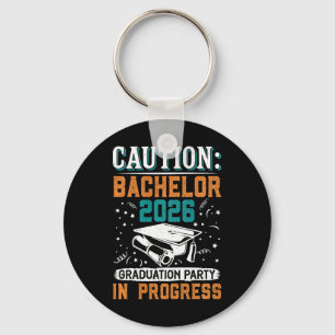 Bestanden Caution Bachelor 2026 Afstudeerfeest G Sleutelhanger