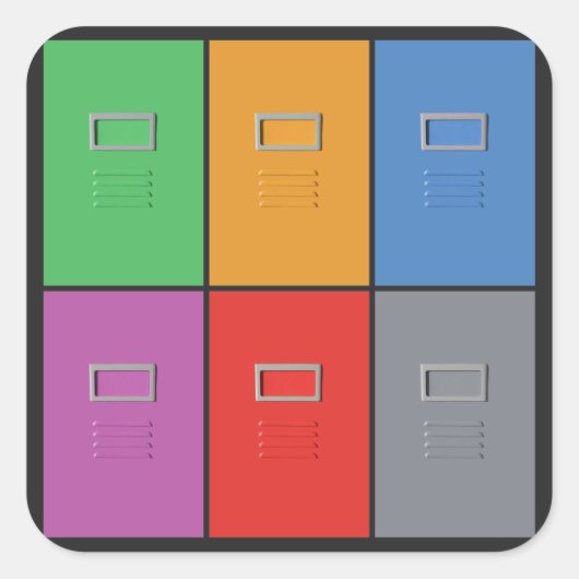 Bestandskasten aangepaste stickers (Voorkant)